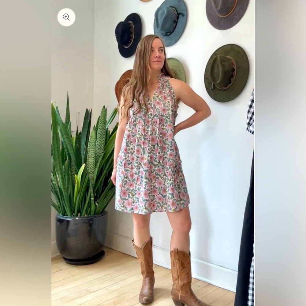 Maelu Mini Poppy Dress - Cici Print